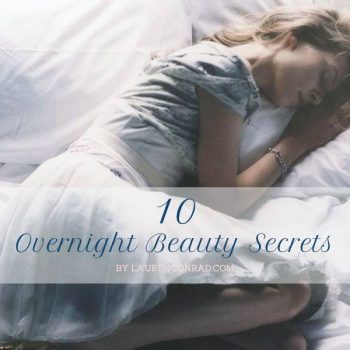 10 Overnight Beauty Tips to Help You Stay Gorgeous
