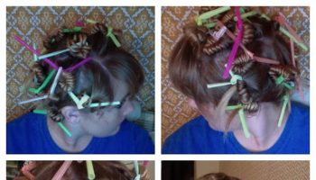 Curl Your Hair With Drinking Straws
