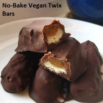 Delicious No-Bake Vegan Twix Bars 2