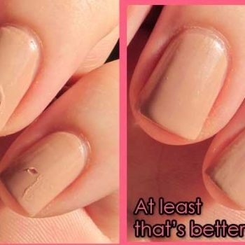 Idea to Fix a Smudged Nail
