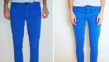 Turn Straight Jeans into Skinny Jeans – DIY