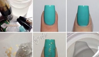turquoise stone nails
