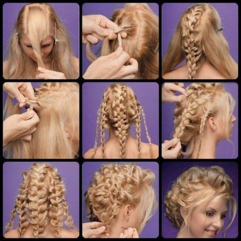 Beautiful Braided Hairstyle You Can Make by Yourself
