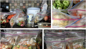 Crockpot Freezer Meals with Just One Afternoon of Chopping