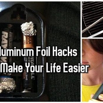 8. Aluminum Foil Hacks That will Change The Way You do Things (2)