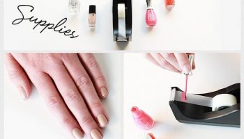 Easy Way to Make Zigzag Nail Design