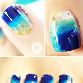 Ocean Nails – DIY Tutorial