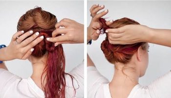Quick Hairstyle for Wet Hair