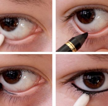 Right Way to Line the Lower Lash Line