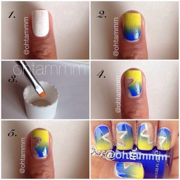 Stars and Happy Colors For Your Nails