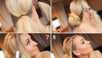 Easy Steps in Making a Beautiful Bun