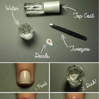 How to Make Rose Nails – DIY