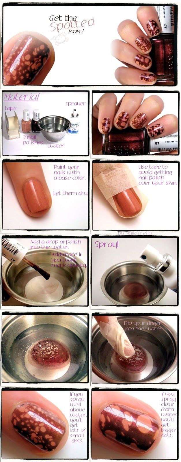 Special Water Nail Technique - AllDayChic