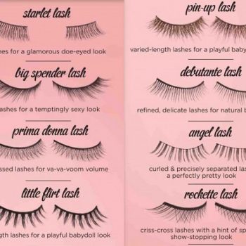 Different Styles Of False Lashes And How To Apply Them