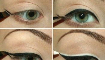 Double Eyeliner Makeup Tutorial (2)