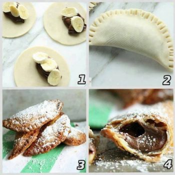 Hand Pies With Nutella And Banana – DIY Recipe