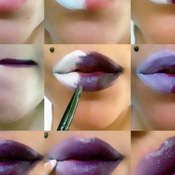 How To Make Unusual Purple Lips