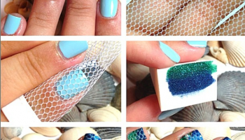 How to Make Gradient Mermaid Nails – DIY Nail Art (2)
