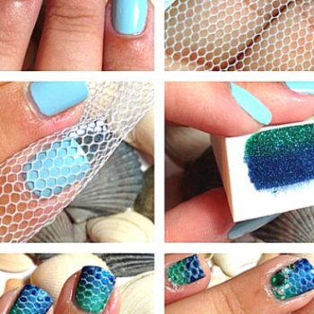 How to Make Gradient Mermaid Nails – DIY Nail Art (2)
