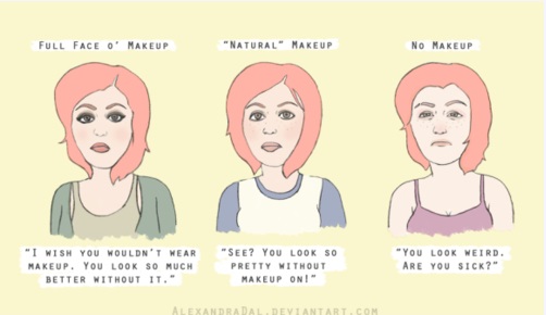 Stop wearing makeup