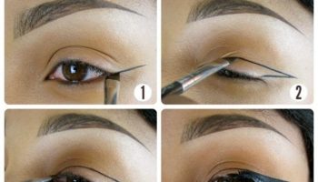 Strong Winged Eyeliner Tutorial (2)