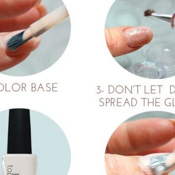 The Sand Effect Nail Design – DIY (2)