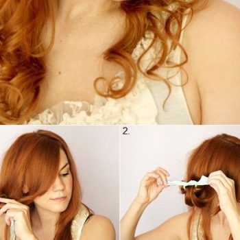D.I.Y. CURLS HOW TO RAG ROLL YOUR HAIR