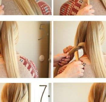 How To Make a 5 Strand Messy Braid (2)