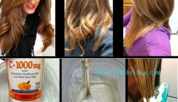 Homemade Hair Lightening and Color Removal Method