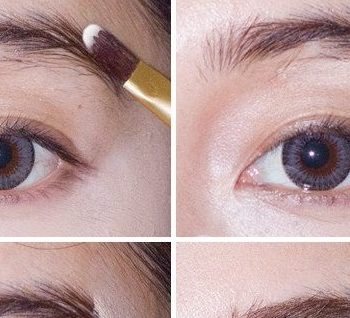 How To Make New And Trendy Straight-Across Brows (2)
