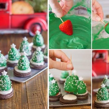 Chocolate-Covered-Strawberry-Christmas-Trees -DIY Recipe-1