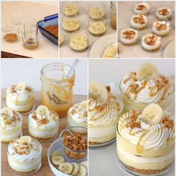 Delicious Caramel Cream And Banana Dessert Recipe