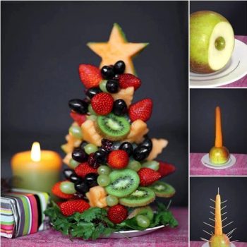 How To Make A Fruit Christmas Tree
