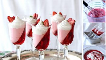 Jell-O-Strawberry-Parfait