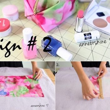 Simple DIY Makeup & Pencil  Bag (3)