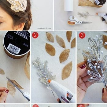 The DIY Guide to The Prettiest Bridal Headbands