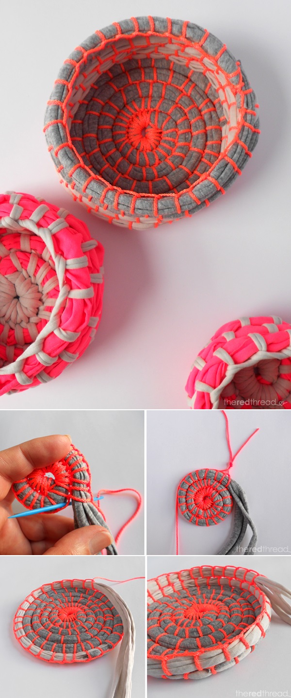 Fabric Coil Bowls