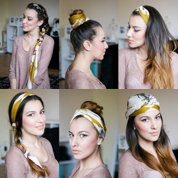 Amazing Hairstyles with Scarves