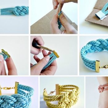 DIY Summer Kissed Knotty Bracelets