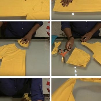 No Sew Handbag Out of Your Old T-Shirt