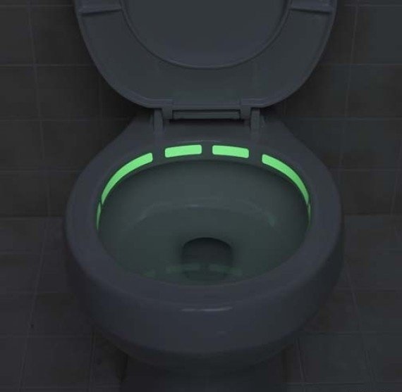 Glow-In-The-Dark Toilet Locator Strip